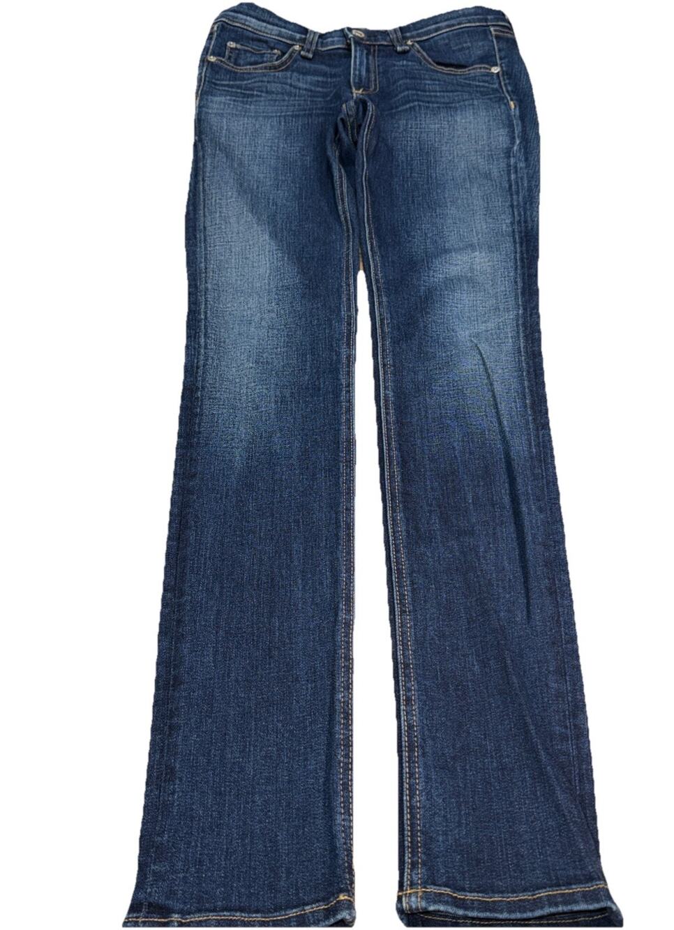 Rag & Bone Preston Blue Skinny Jeans Size 27 Made USA